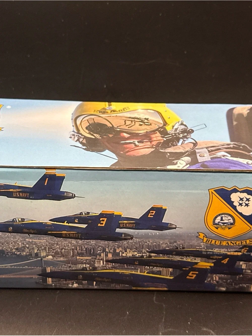 Blue Angels Air Force Pilot Chronograph Watch - Blue Dial